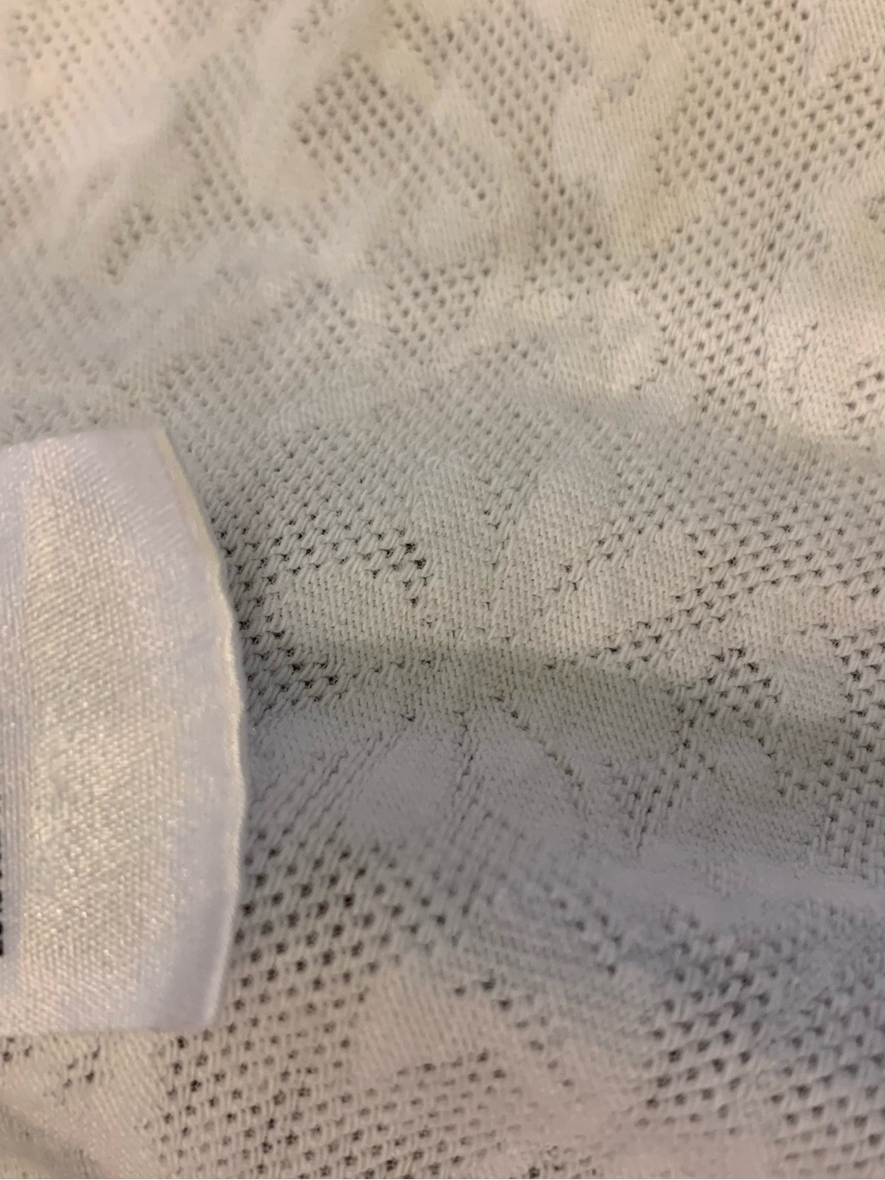 Escada Crisp White Textured Short Sleeve Tee - Picture 5 of 10